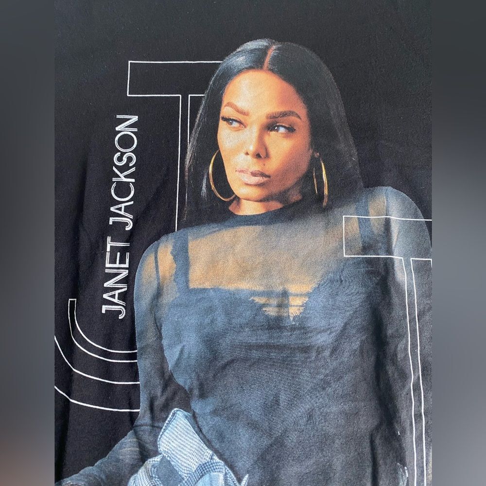 Janet Jackson Together Again Tour Graphic T-Shirt Size M
Pop art Concert - Picture 6 of 6